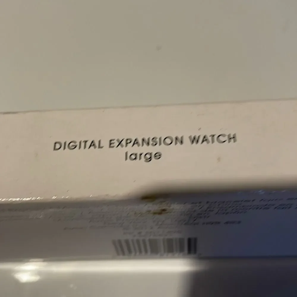 Retro Silver Digital Watch -‎ Stainless Steel Style - New in Box